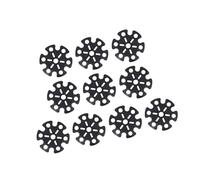 Maigridy Walk Stick Cane Snowflake Basket Mud Sand Rubber Outdoor Camp Hiking Protector Cap Tip Trekking Poles Mud Block Enduring Outdoor Hiking Poles Accessories