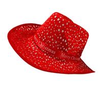 Maigridy Western Christmas Party Hat For Holiday Celebrate Festival Costume Santa Costume Cosplay Party Accessories Christmas