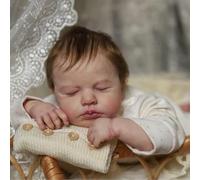 MAIHAO 20inch 50cm lifelike reborn dolls boy newborn silicone babies realistic baby sleeping that look real life toddlers girls eyes closed cheap