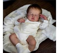 MAIHAO Reborn Baby Dolls Boy 20 Inches Handmade Realistic Newborn Baby Dolls Reborn Babies Soft Body, Reborn Doll Looks Like a Real Baby (Closed Eyes Boy)