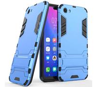MaiJin Case for VIVO Y83 (6.22 inch) 2 in 1 Shockproof with Kickstand Feature Hybrid Dual Layer Armor Defender Protective Cover (Blue)