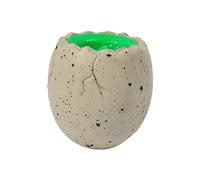 Maikall Rish Funny Dinosaur Stress Reliever Toy Cute Evil Dinosaur Hatching From Egg Sensory Toys For Adults Kids Anxiety (Beige, One Size)