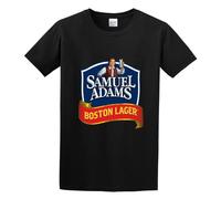 Maikeer Creative Beers Sam Adams T-shirt Black XL