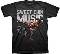 maikeerFreeze Men's WWE Shawn Michaels Sweet Chin Music T-Shirt Black