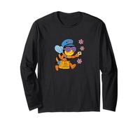 Mail Carrier Bee Delivering Tiny Flower Letters Long Sleeve T-Shirt