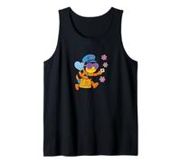 Mail Carrier Bee Delivering Tiny Flower Letters Tank Top