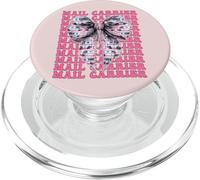 Mail Carrier Female Postal Worker Mail Lady Girl Coquette PopSockets PopGrip for MagSafe