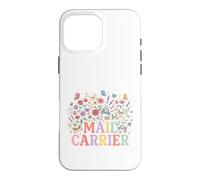 Mail Carrier Floral Postal Worker Appreciation Case for iPhone 16 Pro Max