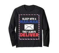Mail Carrier Parcel Delivery Post Man Postal Postman Long Sleeve T-Shirt
