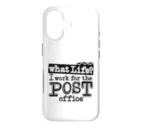 Mail Carrier Postal - What Life I Work At The Post Office Case for iPhone 17