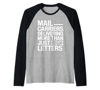 Mail Carriers Delivering More Than Just Letters Raglan Baseball Tee