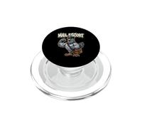 Mail Escort Pigeon Postal Worker Mail Carrier PopSockets PopGrip for MagSafe