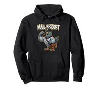 Mail Escort Pigeon Postal Worker Mail Carrier Pullover Hoodie