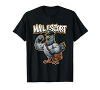 Mail Escort Pigeon Postal Worker Mail Carrier T-Shirt