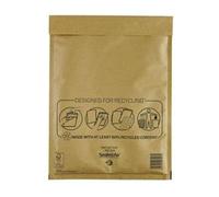 Mail Lite Bubble Lined Postal Bag Size G/4 240x330mm Gold - 103027406