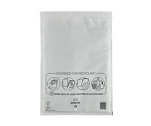Mail Lite Bubble Lined Postal Bag Size J/6 300x440mm White (Pack of 50)