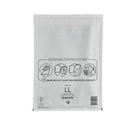 Mail Lite Bubble Lined Postal Bag Size LL 230x330mm White - 100355434