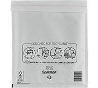 Mail Lite Mailing Bag E/2 White Plain 220 (W) x 260 (H) mm Peel and Seal Pack of 100