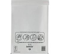 Mail Lite Mailing Bag F/3 White Plain 220 (W) x 330 (H) mm Peel and Seal 79 gsm Pack of 50