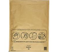 Mail Lite Mailing Bag K/7 Gold Plain 350 (W) x 470 (H) mm Peel and Seal Pack of 50