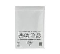 Mail Lite Padded Envelopes - Bubble Envelopes | White/Gold (F/3 (220 x 330mm) - Box of 50, White)