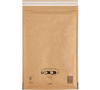 Mail Lite Padded Envelopes F/3 Gold Plain Peel and Seal Pack of 100