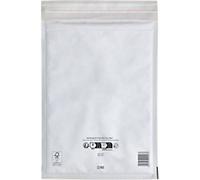Mail Lite Padded Envelopes G/4 White Plain Peel and Seal Pack of 100