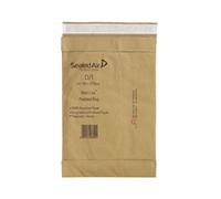 Mail Lite Padded Postal Bag Size D/1 181X273mm Brown, Pack of 100 100943477