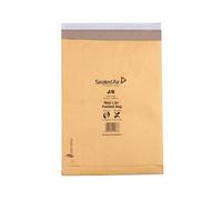 Mail Lite Padded Postal Bag Size J/6 314x450mm Gold (50 Pack) 100943512