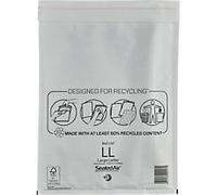 Mail Lite Plus Mailing Bag LL White Plain 230 (W) x 330 (H) mm Peel and Seal Pack of 50
