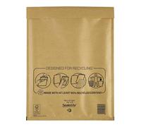 Mail Lite Sealed Air Size H / 5 Padded Envelopes Box of 50 - Gold