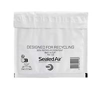 Mail Lite Tuff Mailer Padded Envelopes White Plain 180 (W) x 160 (H) mm Self Seal Pack of 100