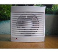 MAIL MORE Bathroom Extractor Fan, Silent Powerful Wall Ceiling Mounted Vent Fans, for Ventilation Airflow, suitable for window glass mounting, 4" 5" 6" Fans for Shower kitchen (5"=118cm)