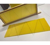 MAIL MORE bee hive frames and wax foundations 10x Wired Wax Foundation Sheets and Frames, 100% Beewax Beekeeping