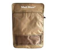 MAIL MORE® Letter Catcher for Front Door, Mail Cage, Letterbox Catcher, Door Box, Mail Letter Cage (LIGHT BROWN)