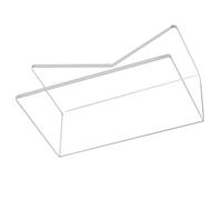 Mail Sorter for Desk Organization Stable Desk Acrylic Letter Sorter Mail Organizers Countertop Stationery Holder Business Cards Holder