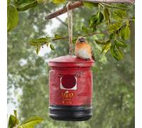 Mailbox Bird House - Bird - Its Unique Mailbox Design Blends Rustic Charm With Nature’s Beauty - Perfect For Small Wild Birds - Free Hanging