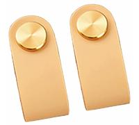 Mailbox， Cabinet Handle Knobs,Leather Handle, 2 pcs Modern Style Furniture Wardrobe Drawer Door Handles Cabinet Knobs, Leather Door Knobs Dresser Drawer Pulls Furniture Handle Hardware(Khaki)