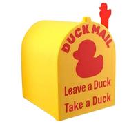 Mailbox Door Magnet - Decorative Flag Style Magnet With Cruise Duck Design | Humorous Entrance Decor For Apartments, Houses, Housewarming , Home Decor