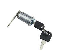 Mailbox Lock 30mm, Cabinet Drawer Cam Lock with Keys Silver Cupboard Door Lock for Letter Post Box Toolbox Furniture