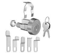 Mailbox Lock, Zinc Alloy Replacement with 5 Plates & 2 Keys, Compatible with C9100 Series