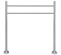 New Stainless Steel Stand for Singer / Double Mailboxes Heavy Duty Letterboxes v