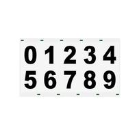 Mailbox Number Stickers, Reflective Waterproof Adhesive Address Display