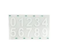 Mailbox Number Stickers, Reflective Waterproof Adhesive Address Display