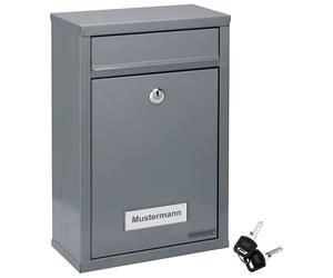 Mailbox Silver 32x22x9cm