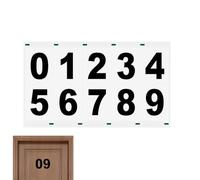 Mailbox Stickers with Numbers, Waterproof - Reflective Trash Can Number Self-Adhesive Stickers for Outdoor Business, Homes and Commercial | Outdoor Homeowners