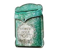 Mailbox， Wall-mount Mailboxes Retro Style Postbox Iron Art Mailbox Posts Lockable For Villa Courtyard Drop Box