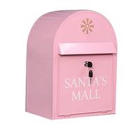 Mailbox Wall mount Postbox Belt Lock Posts Home Porch Metal Drop Box Outdoor Letter Mailboxes