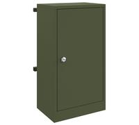 Mailbox with Storage with Door with Lock Decor Contemporary Outdoor vidaXL