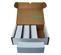 Mailcoms Individual Cut White Labels - Super Strong Adhesive - Compatible with Neopost/Quadient IJ30, IJ35 & IJ40 Franking Machine - Pack of 200, 500, 1000 (500)